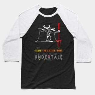 Asgore Dreemurr - Undertale Baseball T-Shirt